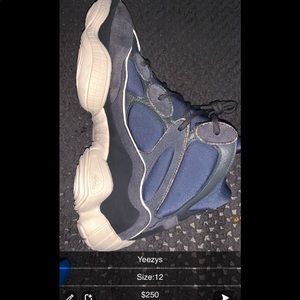 Yeezy adidas, to small and bout them for 300+ dollars, selling for 280